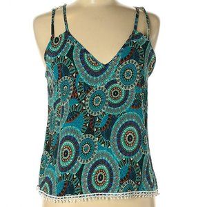 VVNVVN  NAANAA Summer Top Crocheted Back and Hem